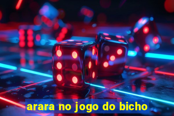 arara no jogo do bicho